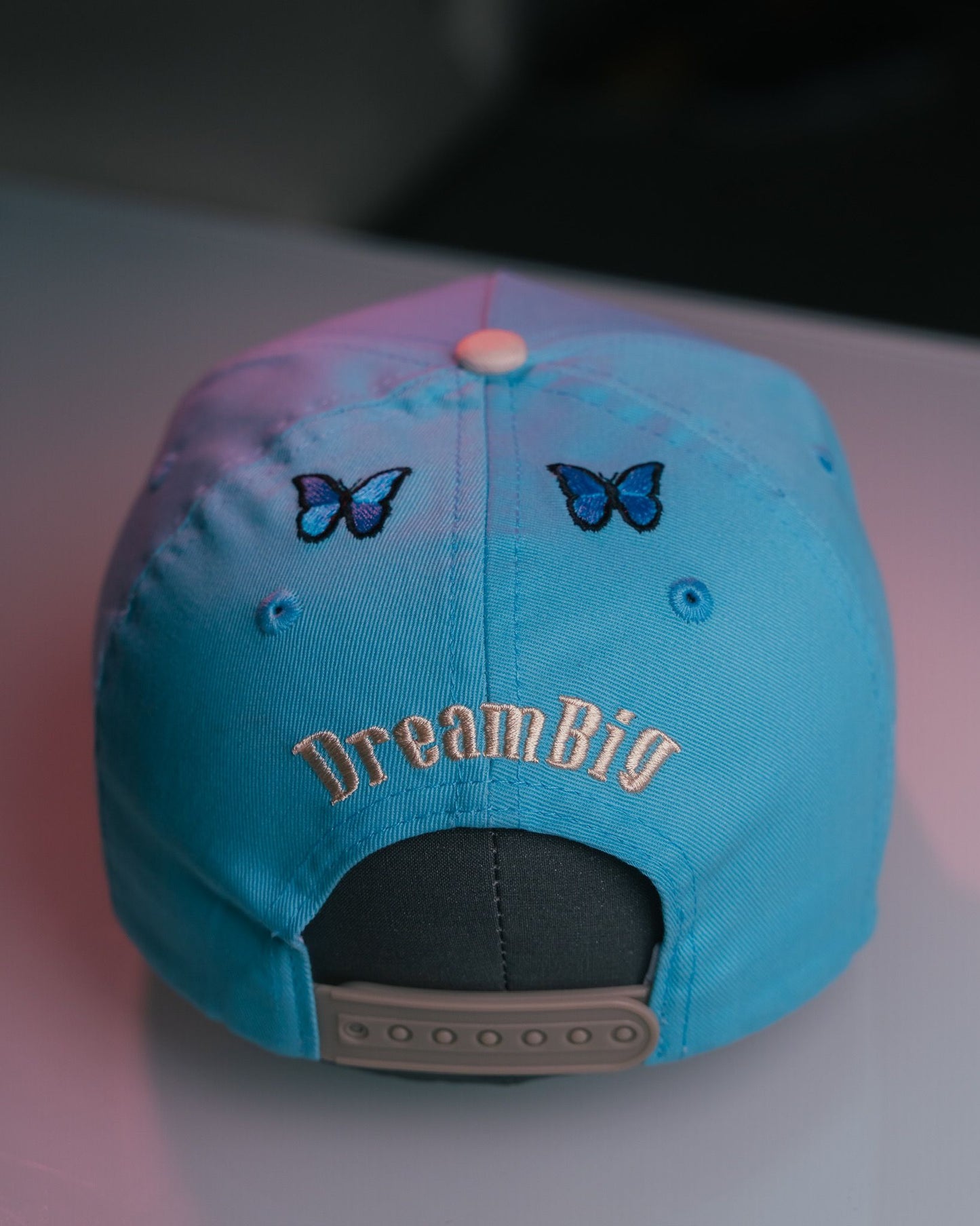 alber.dose Blue Monarch Cap “DreamBig” Edition