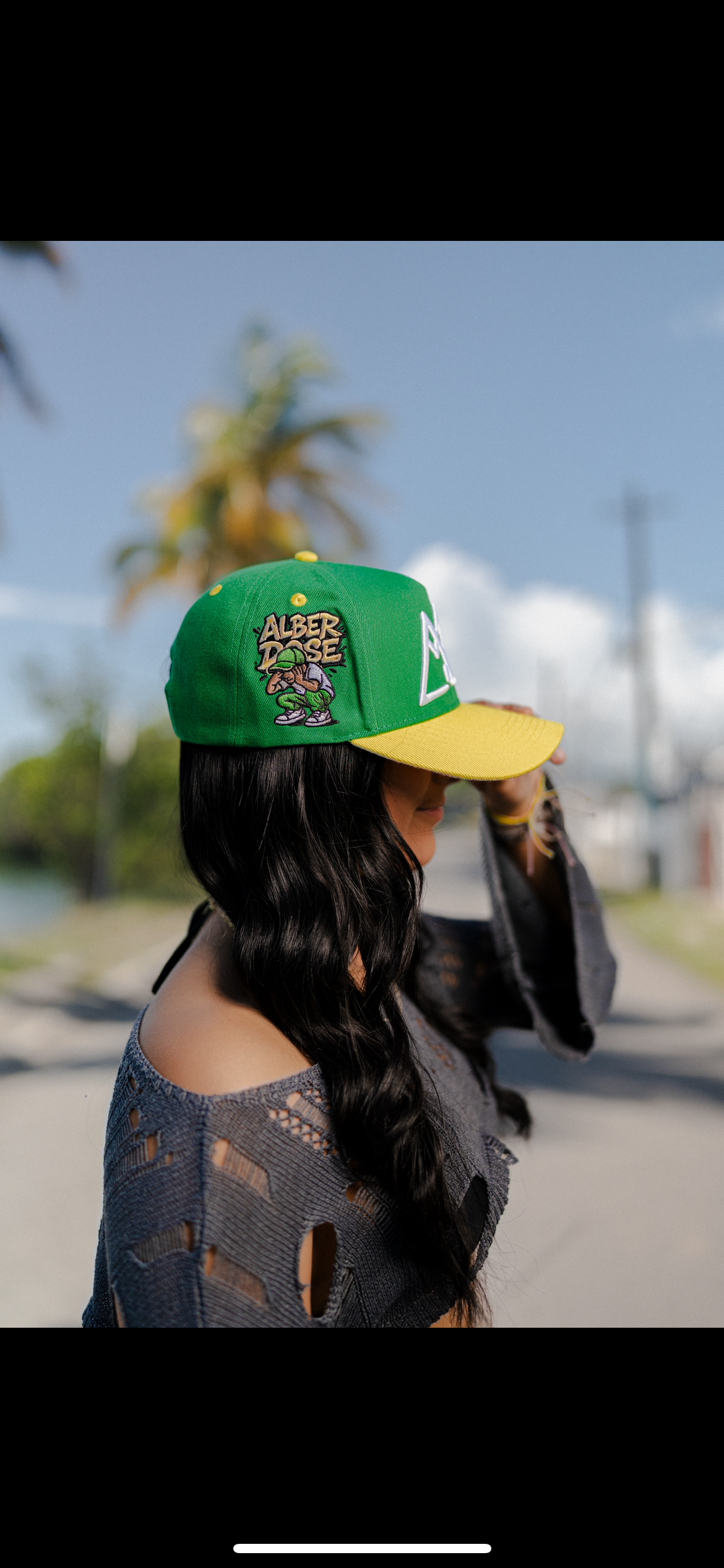 alber.dose Lime Kisses Cap
