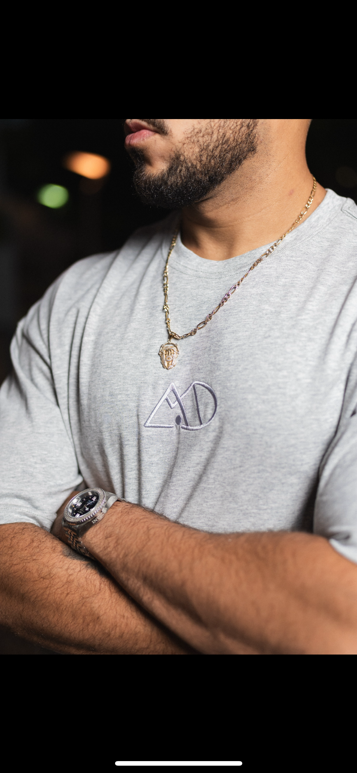 alber.dose “Distorted Letters” Tee